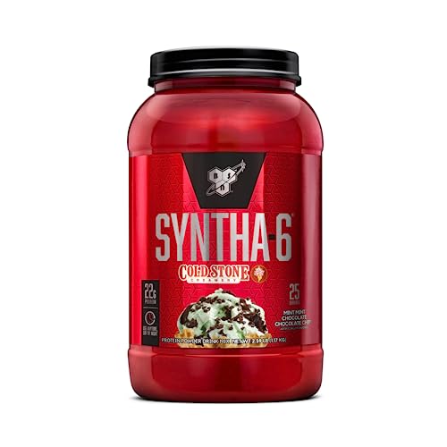BSN Syntha-6 Whey Protein Powder, Cold Stone Creamery- Mint Mint Chocolate BSN buy supplements canada
