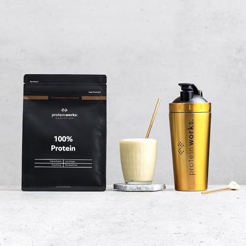 Protein Works - 100% Protein, 1.25kg, High Protein Blend, 41 Servings, Chocolate Silk Protein Works buy supplements canada
