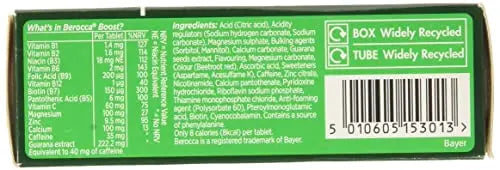 Berocca Boost Multivitamin Tablets Pack Of 20 Berocca buy supplements canada