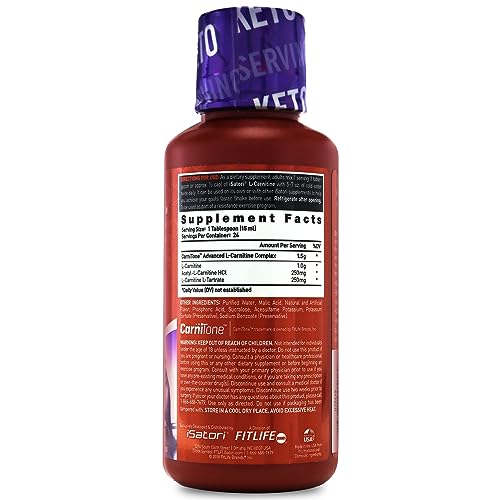 iSatori L-Carnitine Liquid Metabolic Enhancer and Energy Booster - Health and Fitness iSatori buy supplements canada