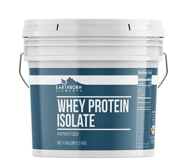 Earthborn Elements Whey Protein Isolate, 1 Gallon Bucket, Protein Powder, Unflavored Earthborn Elements buy supplements canada