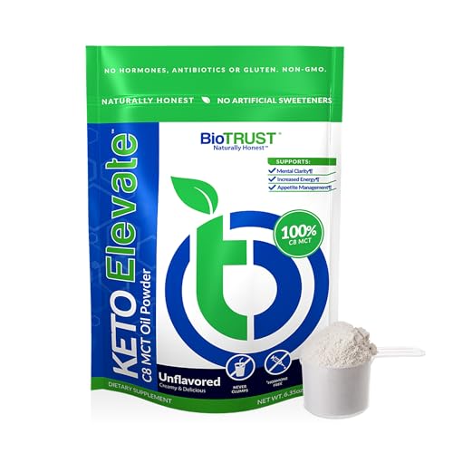 BioTrust Keto Elevate – Pure C8 MCT Oil Powder – Ketogenic Diet Supplement BioTrust buy supplements canada