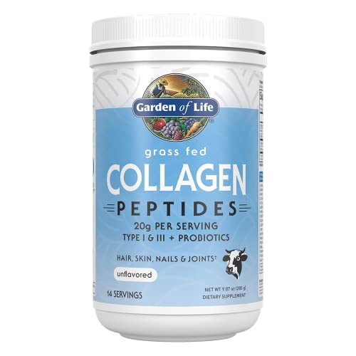 Garden of Life Grass Fed Collagen Peptides Powder – Unflavored, for Women Men Hair Garden of Life buy supplements canada