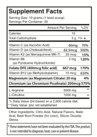 Neuropathy Relief - Circulatory Health Formula Nitric Oxide Booster - Berry Blend - L-Arginine Neuropathy Relief buy supplements canada