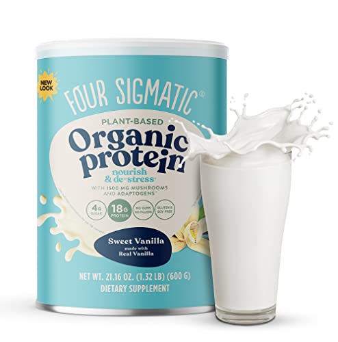Four Sigmatic Organic Vegan Protein Powder | 18g Plant-Based Protein per Serving Four Sigmatic buy supplements canada