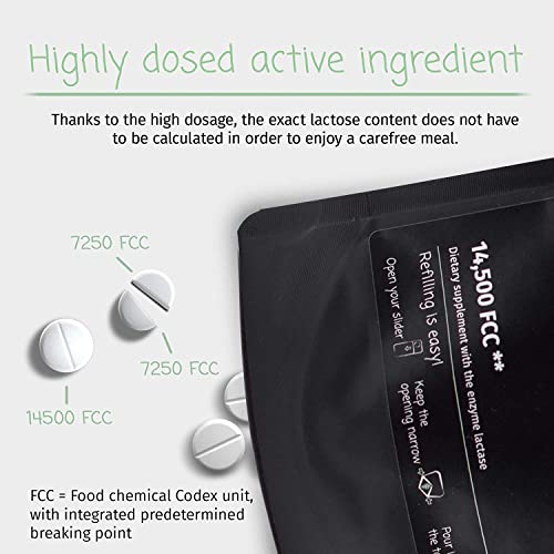 LactoJoy Lactase Pills I 240 Pieces Refill Package I Powerful Lactase Enzymes for Lactose LactoJoy buy supplements canada