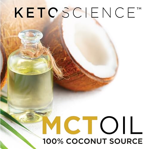 Keto Science Ketogenic MCT Oil Dietary Supplement, Made from 100% Coconuts, Sustained Keto Science buy supplements canada