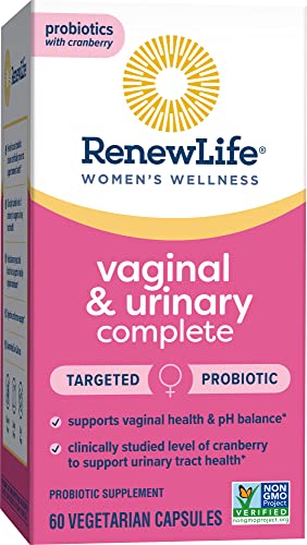 Renew Life Women's Wellness Vaginal and Urinary Probiotic and Cranberry Supplement Renew Life buy supplements canada