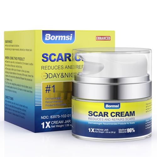 BORMSI Scar Cream,Active Silicone Dimethicone Scar Gel-Advanced BORMSI buy supplements canada