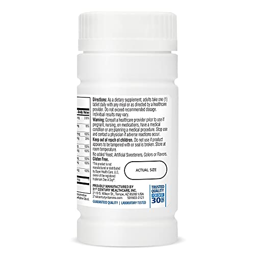 21st Century One Daily Men's Health Tablets, 100 Count 21st Century buy supplements canada