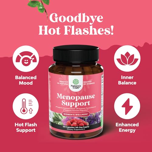 Complete Herbal Menopause Supplement for Women - Multibenefit Menopause Relief Hormone Natures Craft buy supplements canada