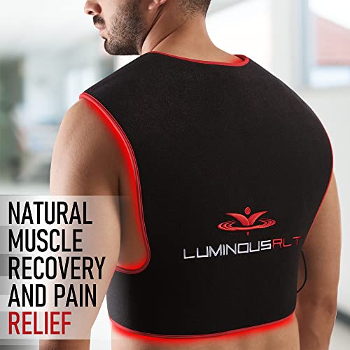 LuminousRLT Red Light Therapy Pad, Adjustable Infrared Light Therapy Back Wrap LUMINOUSRLT buy supplements canada