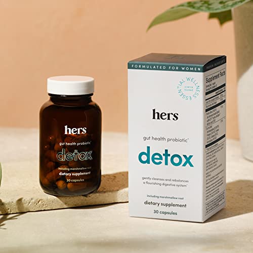 Hers Detox Supplement - Women's Probiotic Supplement for Detoxing - Helps Support HIMS & HERS buy supplements canada