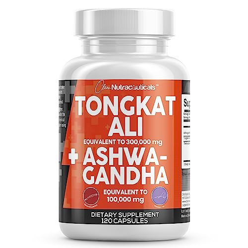Clean Nutraceuticals Tongkat Ali 300,000mg and Ashwagandha 100,000mg Clean Nutraceuticals buy supplements canada