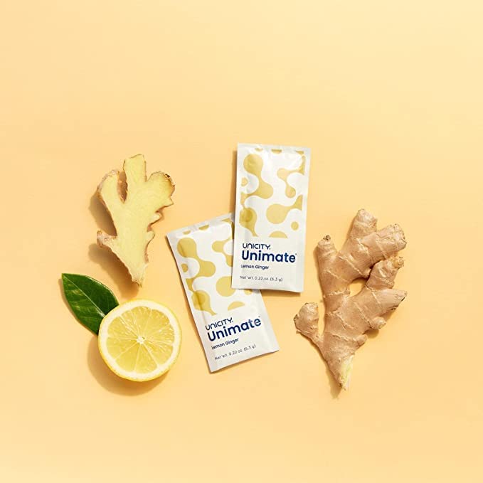 Ourtown Unicity Unimate Green Mate Leaf Powder Extract with Lemon and Ginger Flavor Ourtown buy supplements canada