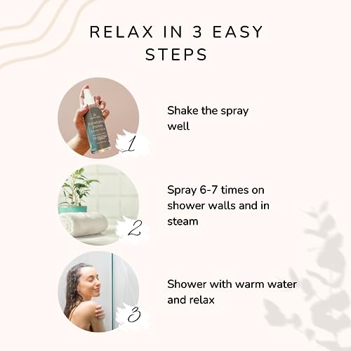 Eucalyptus Shower Spray Spa Feel - Escape to Serene Eucalyptus Forest (1200+ Sprays) Calmveda buy supplements canada