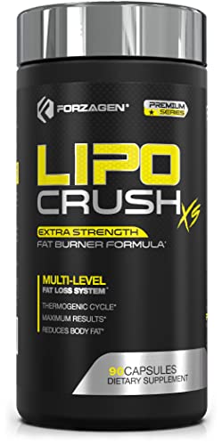 Forzagen Lipocrush Thermogenic Fat Burner for Men and Women, 90 Belly Fat Burner Forzagen buy supplements canada