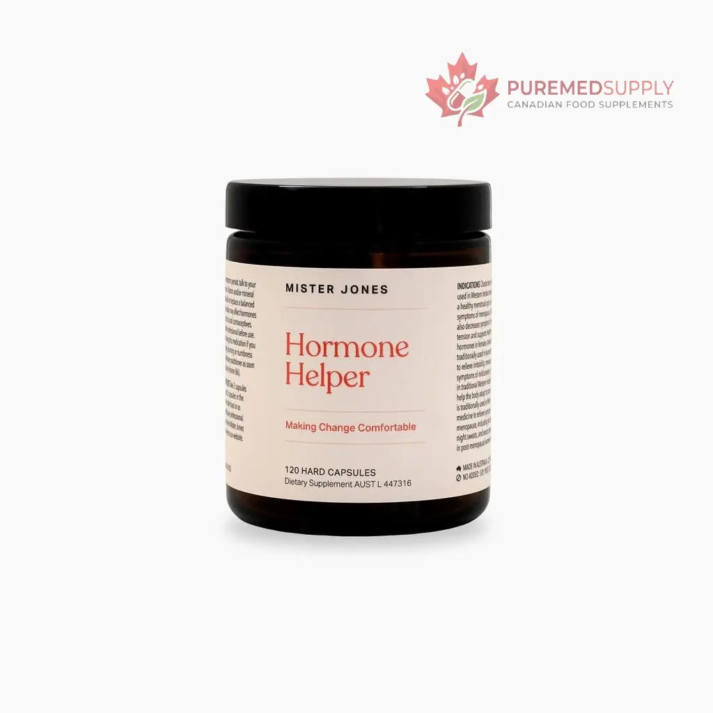 Mister Jones Hormone Helper – Women’s Daily Wellness Support – Adaptogenic & Nutrient Blend for Energy, Mood & Natural Vitality – Female Wellbeing Formula Mister Jones buy supplements canada