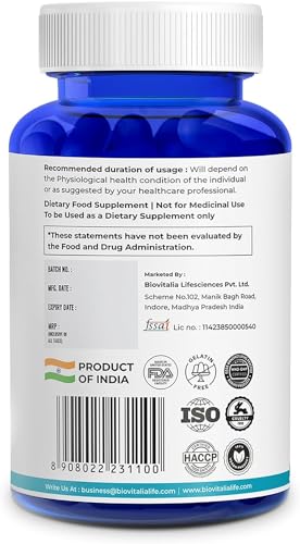 Biovitalia Plant Based Collagen Builder Capsule with Biotin & Vitamin C | Dietary Supplement for Men & Women BIOVITALIA ORGANICS buy supplements canada