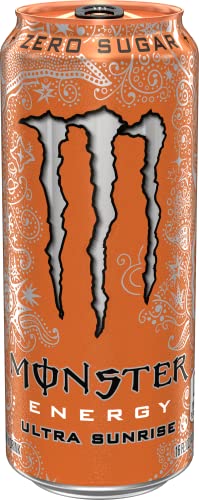 Monster Energy Ultra Sunrise, Sugar Free Energy Drink, 16 Fl Oz (Pack of 15) Monster Energy buy supplements canada