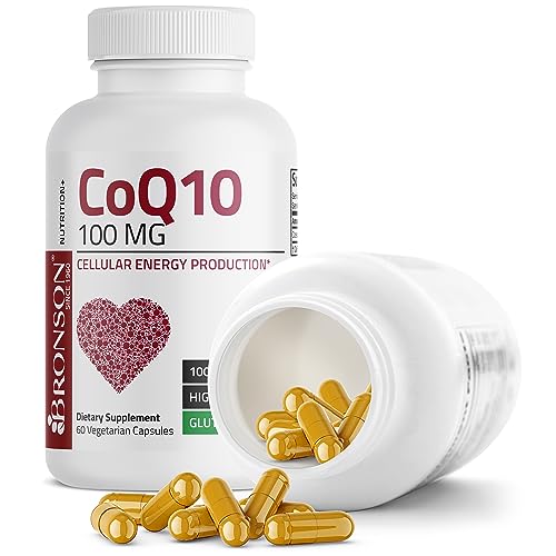Bronson CoQ10 100 MG High Potency Cellular Energy Production, 60 Vegetarian Capsules Bronson buy supplements canada