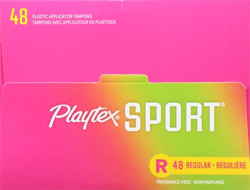 Playtex Sport Tampons, Regular Absorbency, Fragrance-Free - 48ct (Packaging May Vary) PLAYTEX buy supplements canada