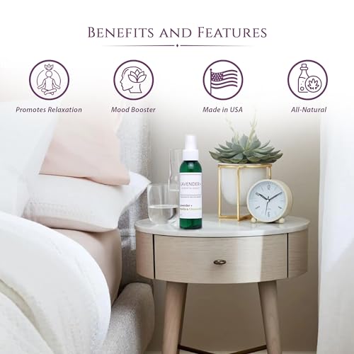 Lavender + Essential Scents - Lavender Chamomile & Vanilla Sleep Spray Collection Moonwater Elixirs buy supplements canada