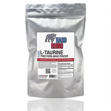 HR Supplements Taurine Powder, 1 Kilogram (2.2 Lbs) | Muscle Recovery | Cardio & Energy Hard Rhino buy supplements canada