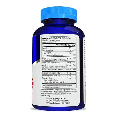 Focus Factor Kids Extra Strength Daily Chewable for Brain Health Support, 120 Count – Vitamins - Quality Formula Focus Factor buy supplements canada
