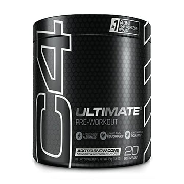 C4 Ultimate Pre Workout Powder Arctic Snow Cone - Sugar Free Preworkout Energy Cellucor buy supplements canada
