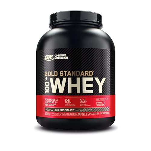 Optimum Nutrition Gold Standard 100% Whey Protein Powder, Double Rich Chocolate Optimum Nutrition buy supplements canada