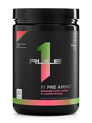 Rule 1 Proteins – Watermelon Splash, Anytime Energy Boost, R1 Pre Amino Acid Complex Rule 1 Proteins buy supplements canada