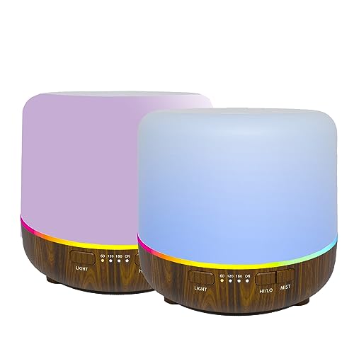 Scent Essential Oil Diffuser 2 Pack Max 200 ML Ultrasonic Cool Mist Humidifiers and Aromatherapy Otheya buy supplements canada