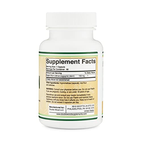 Fisetin Supplement - 100mg of Bioactive Flavnonols, 60 Count (Natural Bioflavonoid Double Wood Supplements buy supplements canada
