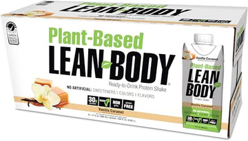 Lean Body Ready-to-Drink, Plant-Based Vegan Vanilla Caramel Protein Shake, 30g Protein Labrada buy supplements canada