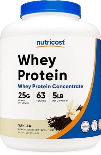 Nutricost Whey Protein Supplement Powder, Vanilla, 5 pounds Nutricost buy supplements canada