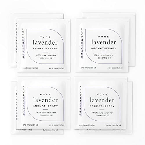 Breatherapy Pure Essential Oil Aromatherapy Inhalation Tabs, 8-Pack (Lavender) Breatherapy buy supplements canada