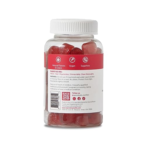 Sacred Roots Sugar-Free, Apple Cider Vinegar Gummies, 60 Gummies – Supports Healthy Sacred Roots buy supplements canada