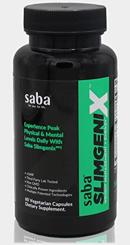 Saba SlimGenix -Energy, Weight Management, Appetite Control, Focus, Fat Burner Saba buy supplements canada