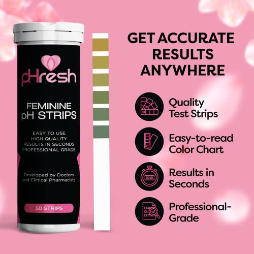 pHresh Feminine Essential Oil Spray & Vaginal pH Test Strips ACE NUTRITION buy supplements canada