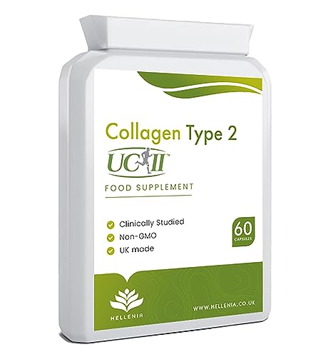 UC-II® Collagen Type 2-40mg - 60 Capsules | Joint Support | Manufactured in The UK Hellenia buy supplements canada