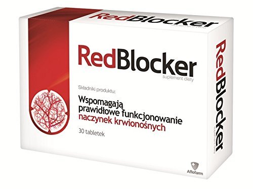 REDBLOCKER - 30 Tablets - a Dietary Supplement Ingredients Support: The Proper Functioning Aflofarm buy supplements canada