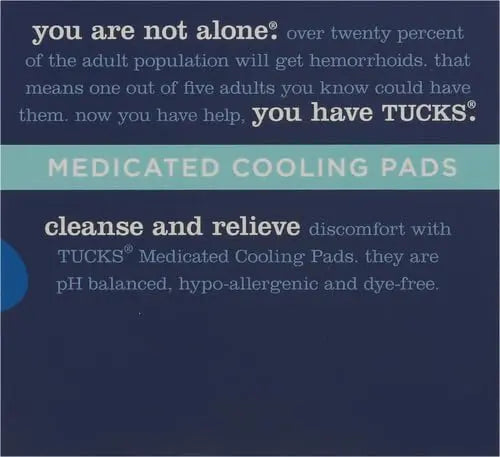 TUCKS Medicated Cooling Pads, 100 Count – Hemorrhoid Pads with Witch Hazel, Cleanses Sensitive Areas, Protects from Irritation, Hemorrhoid Treatment, Medicated Pads Used by Hospitals TUCKS buy supplements canada