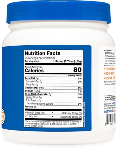 Nutricost Brewers Yeast Powder 1LB (16oz) - Non-GMO, Vegetarian Friendly Nutricost buy supplements canada