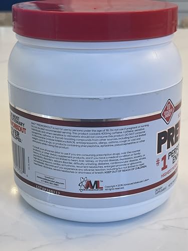Advanced Molecular Labs - Pre Workout Powder, Increases Drive, Performance Enhancer AML ADVANCED MOLECULAR LABS buy supplements canada