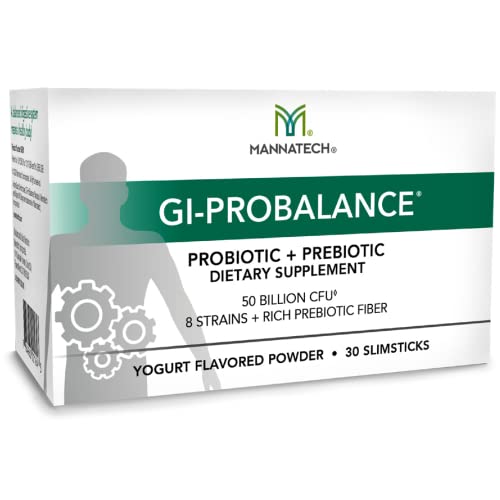 Mannatech Prebiotics and Probiotics, 30 Slimsticks, Yogurt Flavor, GI-ProBalance w/MannaBiotic Blend Mannatech buy supplements canada