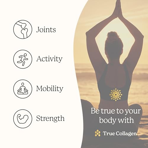 True Collagen Joint Peptides - Pack of 500ml, Berry Flavour | Dietary Supplements with Turmeric & Green Tea Extract True Collagen buy supplements canada
