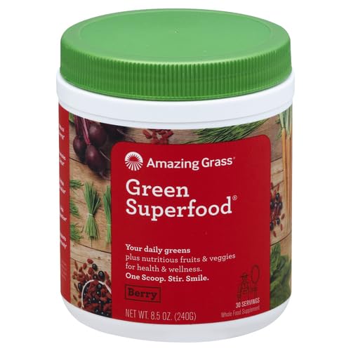 Amazing Grass Greens Blend Superfood: Super Greens Powder Smoothie Mix with Organic Amazing Grass buy supplements canada