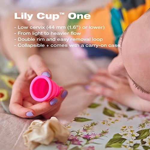 Intimina Lily Cup One - Collapsible Disposable Menstrual Cups for Beginners, Small Menstrual Cup INTIMINA buy supplements canada