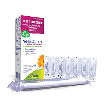 Boiron YeastCalm Homeopathic Suppositories for Yeast Infections, Burning, Discharge Boiron buy supplements canada